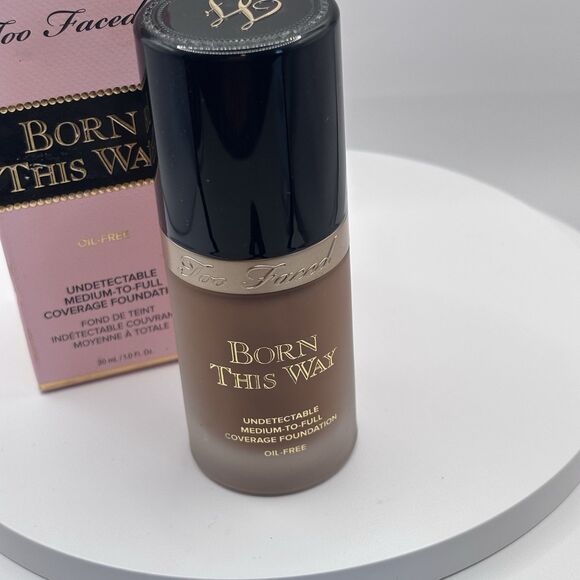 Too Faced Born This Way Foundation 1 fl oz/ 30ml Mocha NIB - Picture 7 of 10